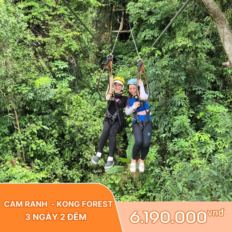 CAM RANH KONG FOREST 3 NGÀY 2 ĐÊM