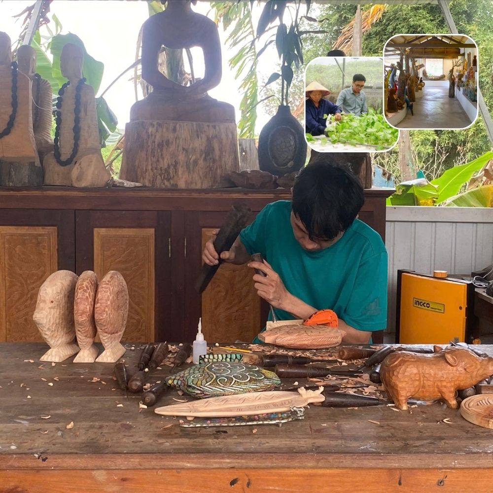TOUR LÀNG RAU TÚY LOAN – LÀNG CỦI LŨ 1 NGÀY