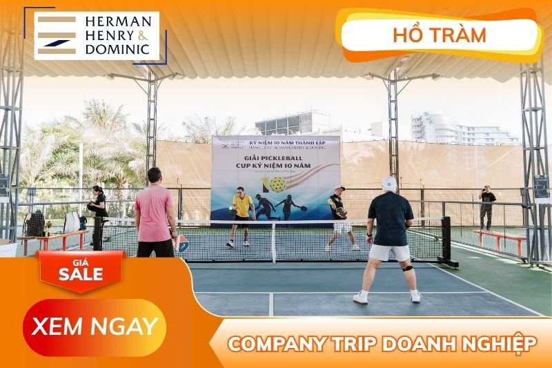 IMAGE TRAVEL x HERMAN HENRY&DOMINIC : PICKLE BALL HỒ TRÀM