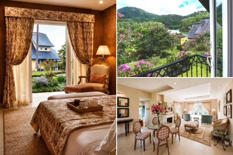 Cảnh quan Binh An Village Resort ở Đà Lạt