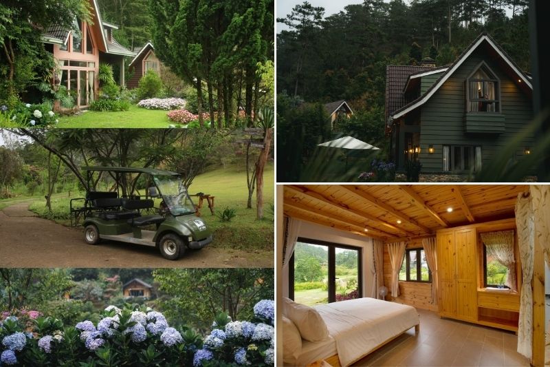 Cảnh quan Lat Valley Retreat Village ở Đà Lạt