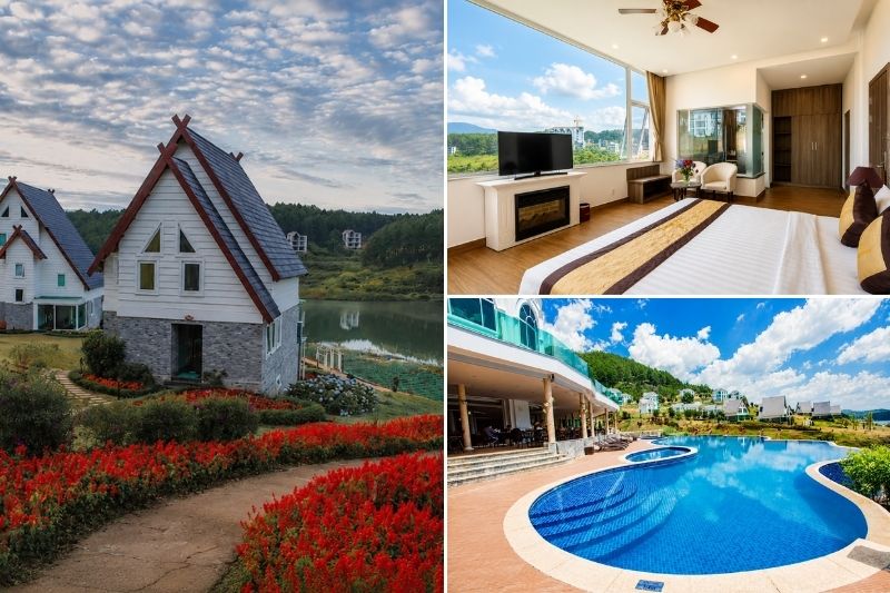 Cảnh quan Dalat Wonder Resort ở Đà Lạt