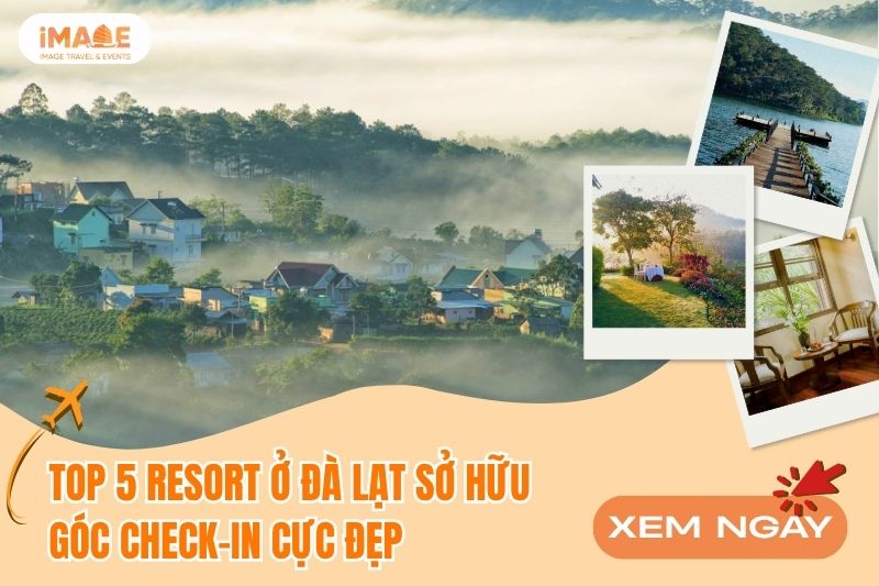 TOP 5 RESORT TẠI ĐÀ LẠT SỞ HỮU NHỮNG GÓC SỐNG ẢO TRIỆU LIKE