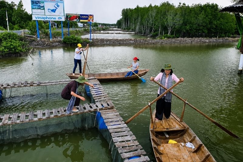 Hoạt động trải nghiệm đời sống dân Cà Mau cho Company Trip