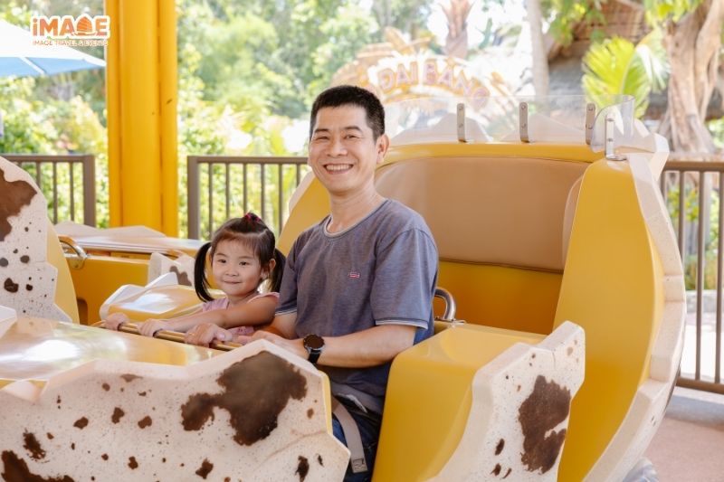 Check-in khu vui chơi tại Hòn Thơm của đoàn Vector