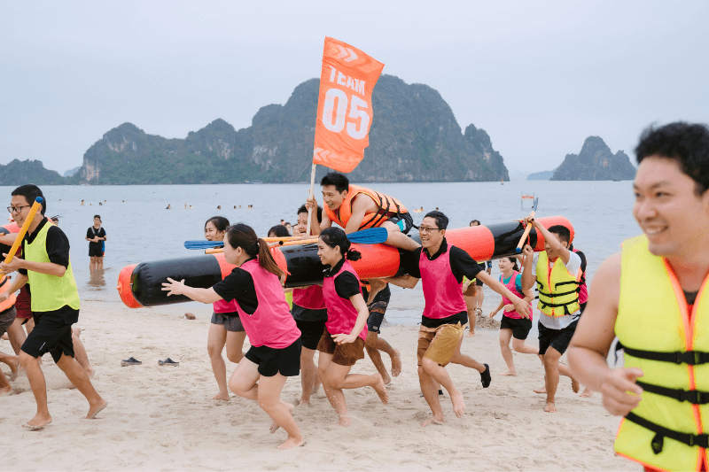 team buildinh sinh tồn